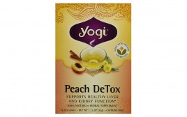 Yogi Peach Detox Tea  Box  16 pcs